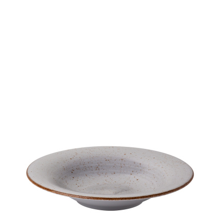 Assiette creuse 23 cm grise - Hotel Inn Chic colorée