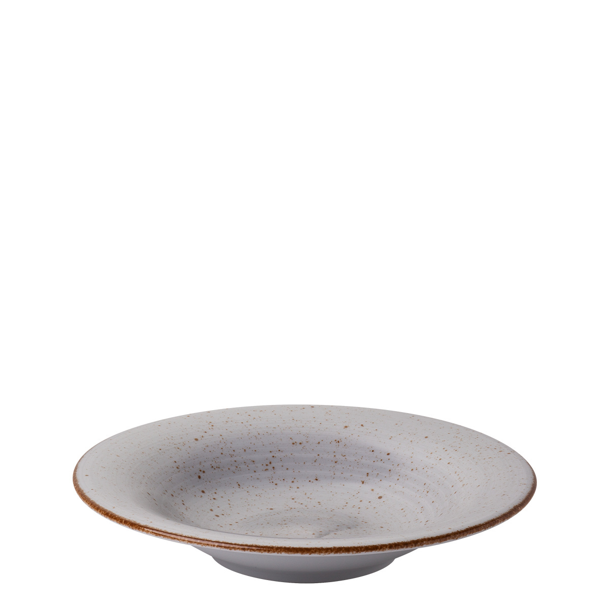 Assiette creuse 23 cm grise - Hotel Inn Chic colorée
