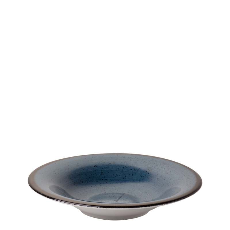 Assiette creuse 23 cm bleue – Hotel Inn Chic colorée