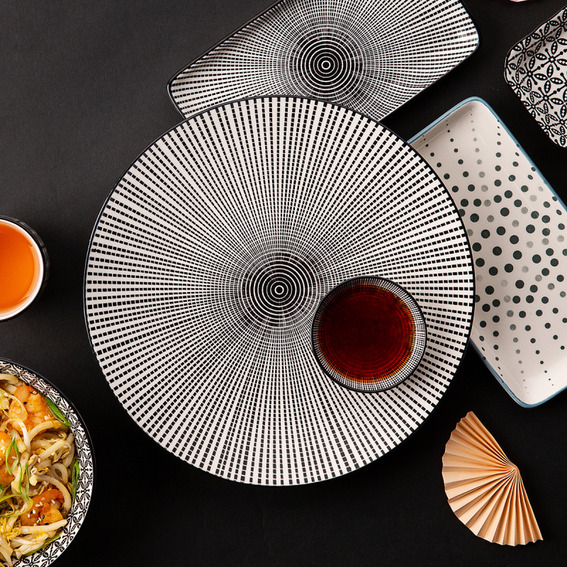 Assiette plate 25 cm – Elements Asia Fire