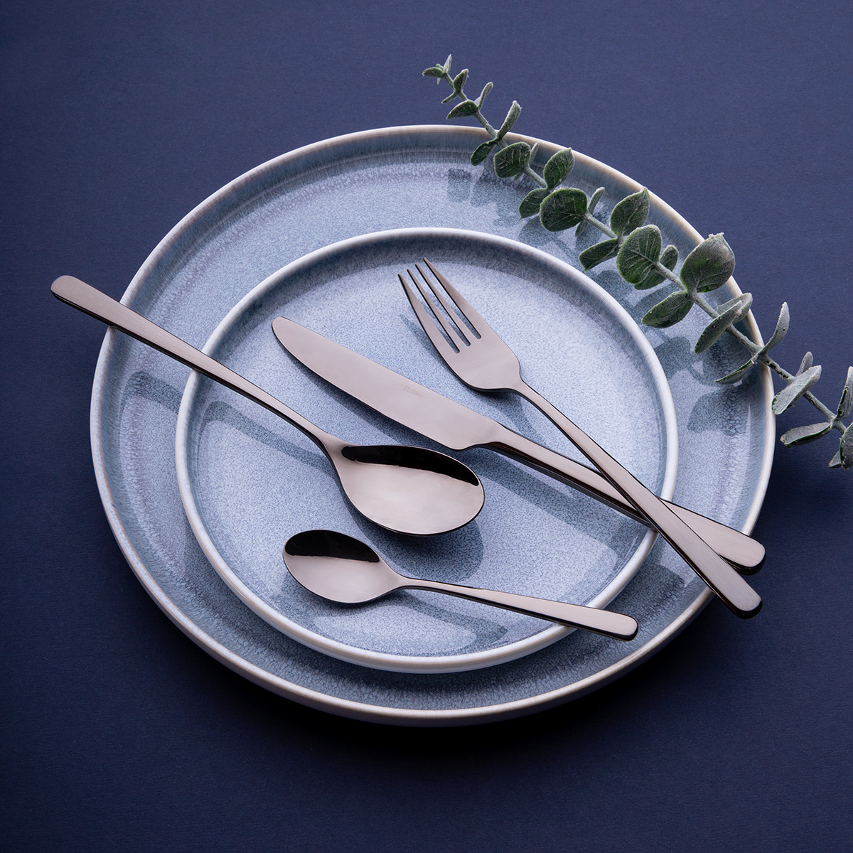 Set de couverts 24 pcs – Salamanca PVD gris