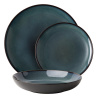 Ensemble de 12 assiettes - Elements Night