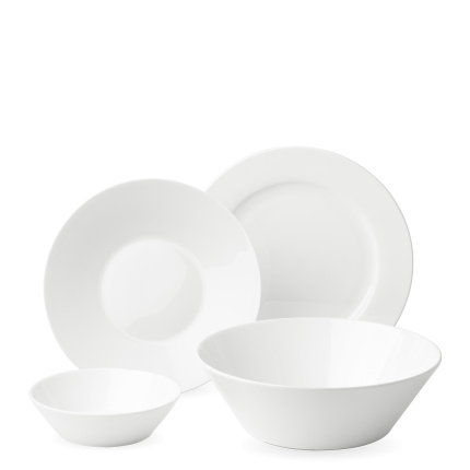 Service en porcelaine 19 pièces – Premium Platinum Line