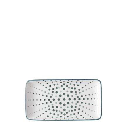 Assiette rectangulaire 20,3 x 11,2 cm – Elements Asia Earth