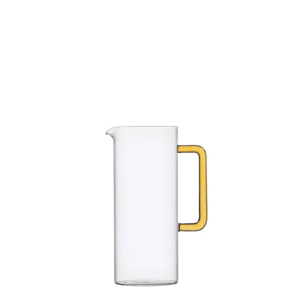 Carafe avec anse jaune 2,1 l