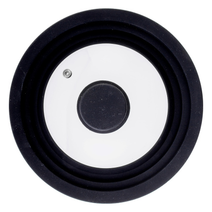 Petit couvercle universel avec soupape vapeur Basic Economy Lunasol