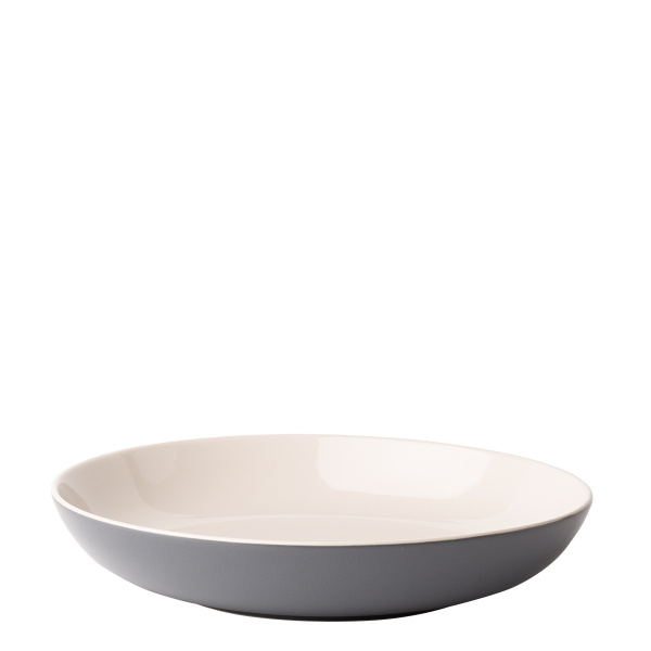 Ensemble de 12 assiettes - Elements East grey
