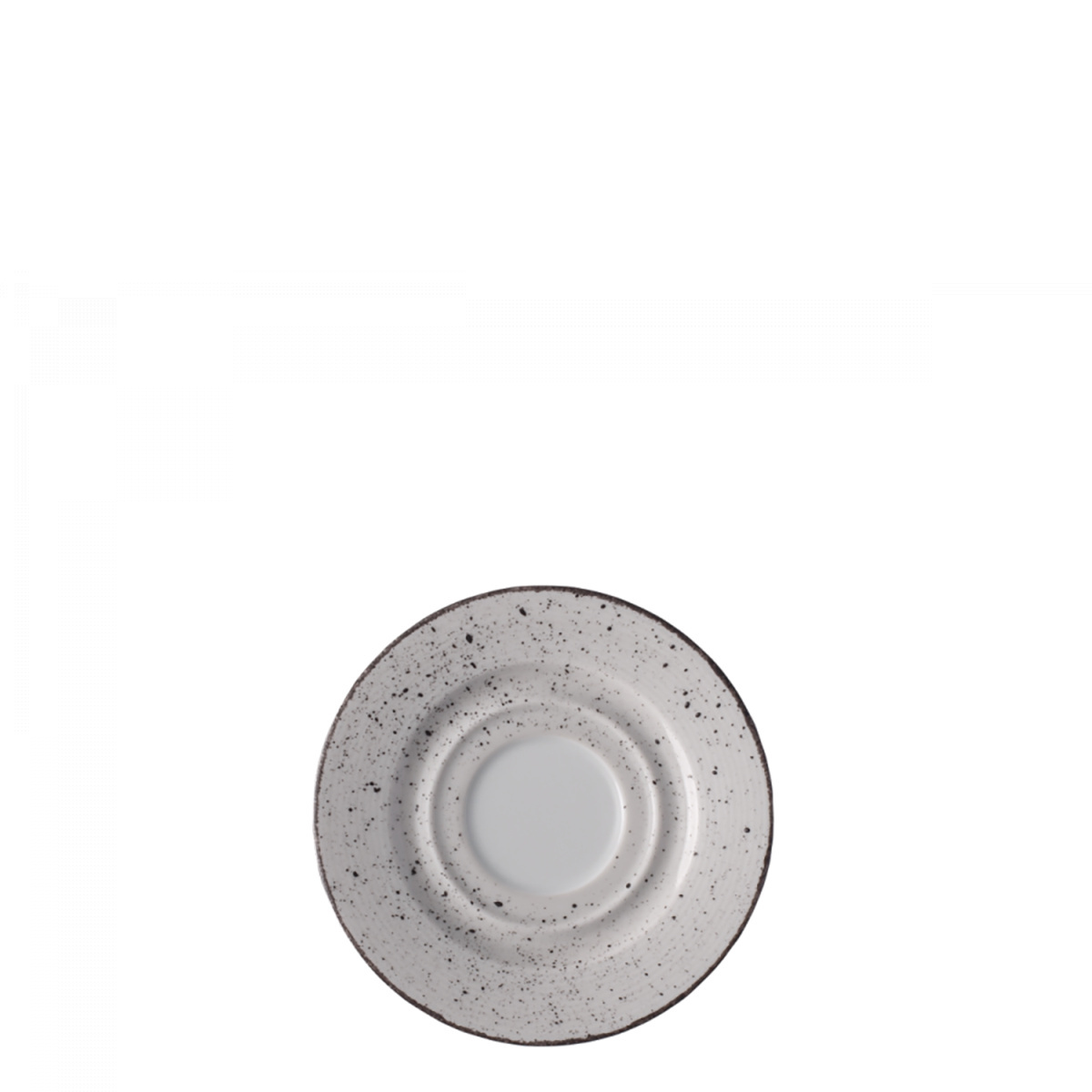 Soucoupe combinée Relief gris vintage ø15,5 cm - couleur Hotel Inn Chic