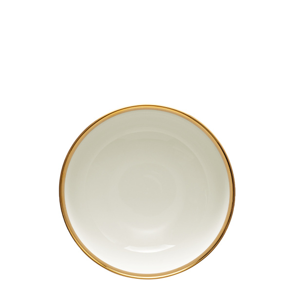 Bol 16 cm, ensemble de 4 - FLOW Lunasol avec bordure dorée