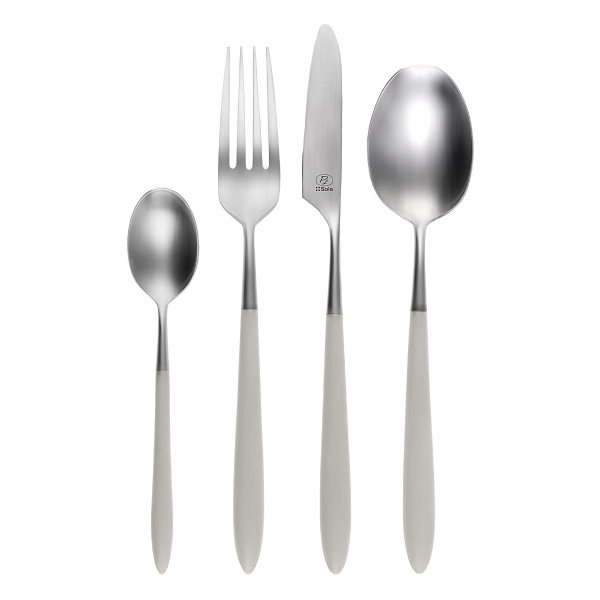 Set de couverts 16 pcs – GAYA Exeter manche sable mat