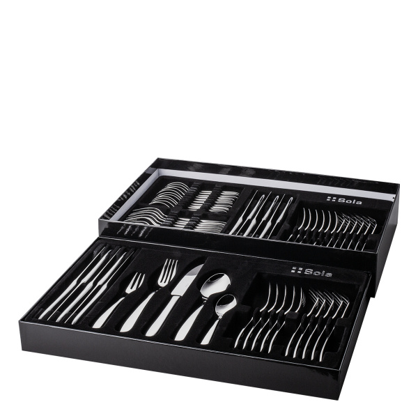 Set de couverts 60 pcs – Alpha manche mat