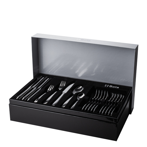 Set de couverts 60 pcs – Alpha manche mat
