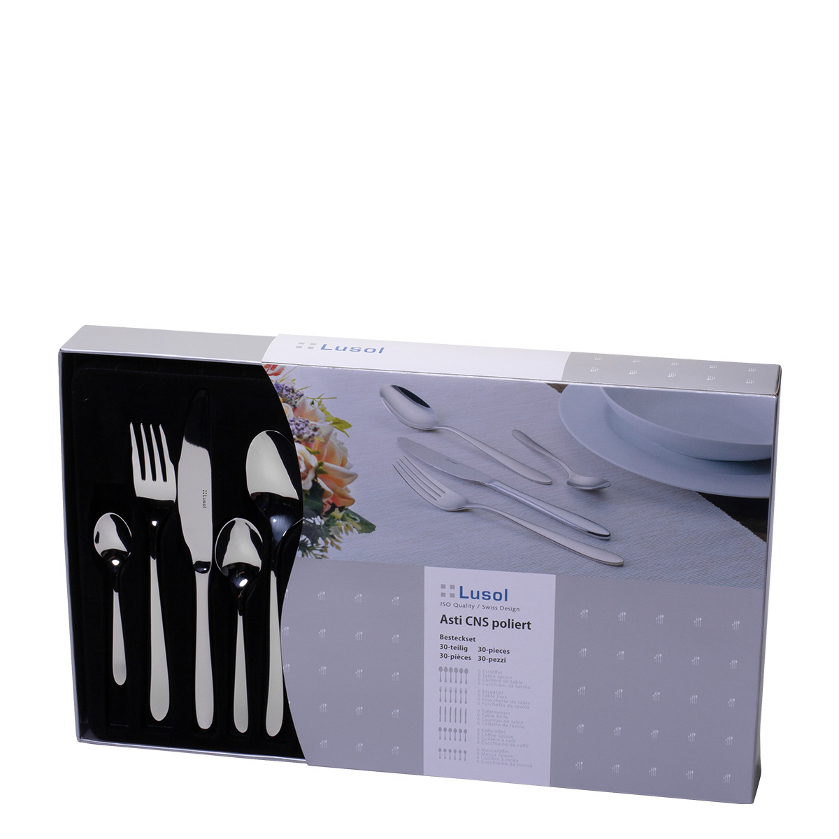 Set de couverts 30 pcs – Asti