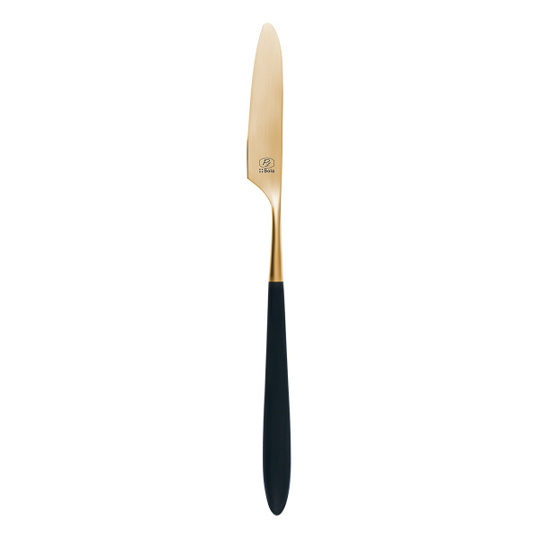 Set de couverts 24 pcs – Gaya Exeter Gold manche gris-noir mat