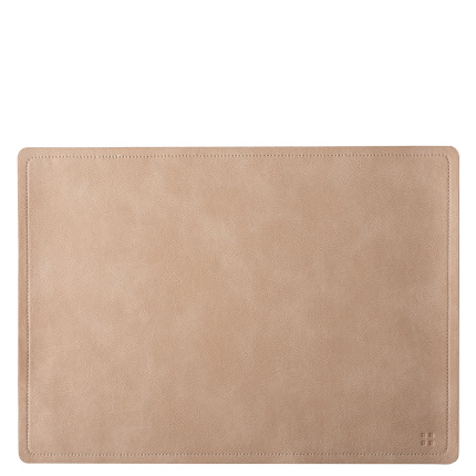 Set de table rectangulaire sable en PVC – Elements Ambiente