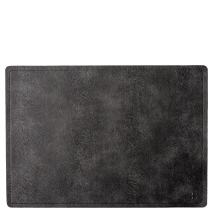 Set de table rectangulaire anthracite PVC – Elements Ambiente