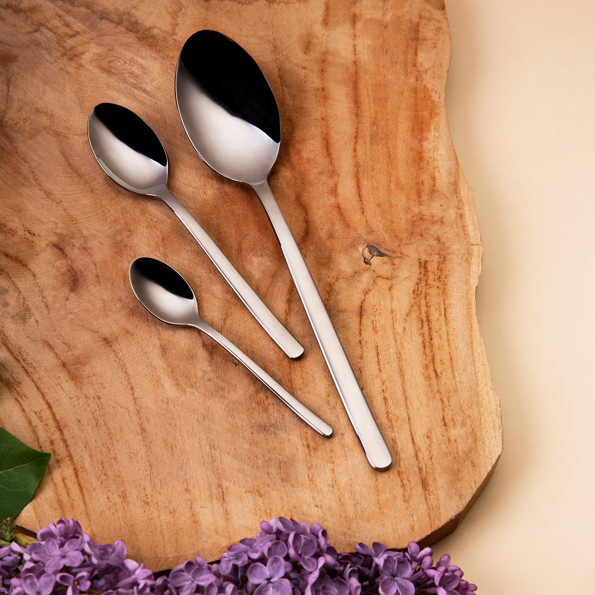 Set de couverts 30 pcs – Costa Rica PVD gris
