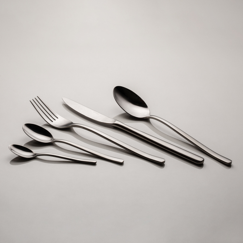 Set de couverts 30 pcs – Costa Rica PVD gris