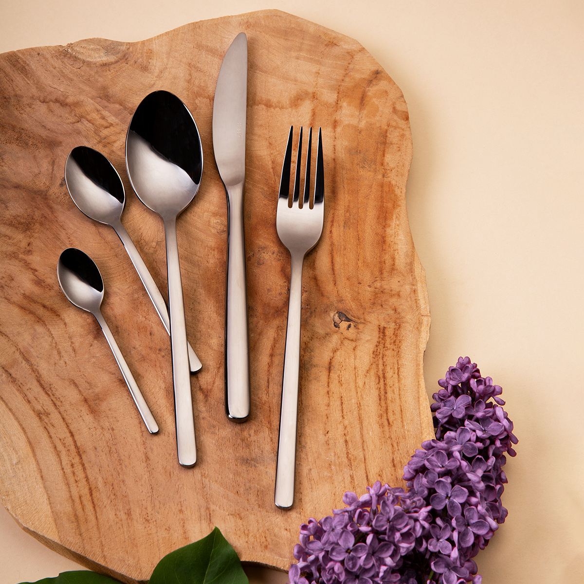 Set de couverts 30 pcs – Costa Rica PVD gris