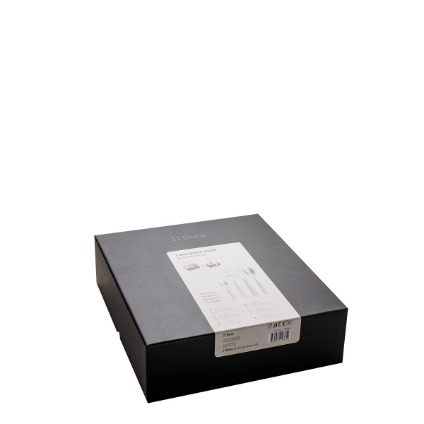 Set de couverts 36 pcs – Lara entièrement mat