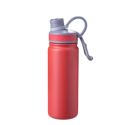 Bouteille en acier inoxydable 650 ml rouge mat - To Go