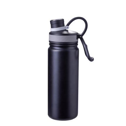 Bouteille en acier inoxydable 650 ml noir mat - To Go