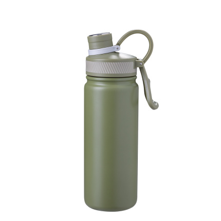 Bouteille en acier inoxydable 650 ml vert mat - To Go
