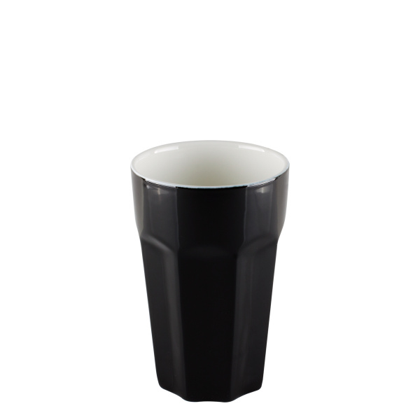 Verre en porcelaine grand noir 470 ml – RGB