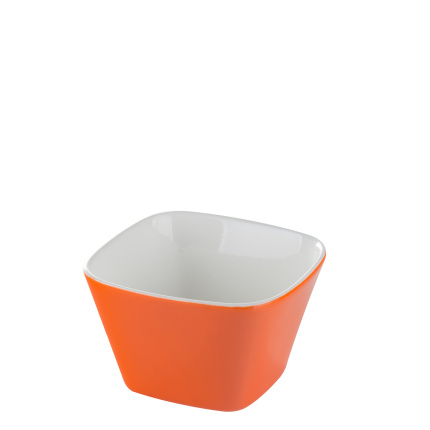 Bol en porcelaine orange 6 x 6 cm – RGB