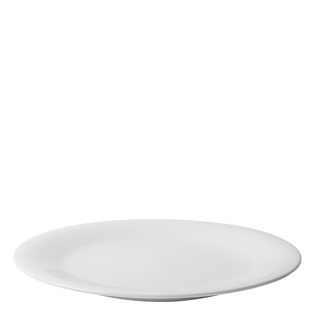 Assiette plate Coupe moderne 26 cm - Tosca blanc