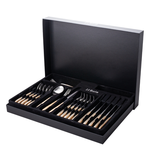 Ménagère 30 pièces - Gaya Exeter Maple
