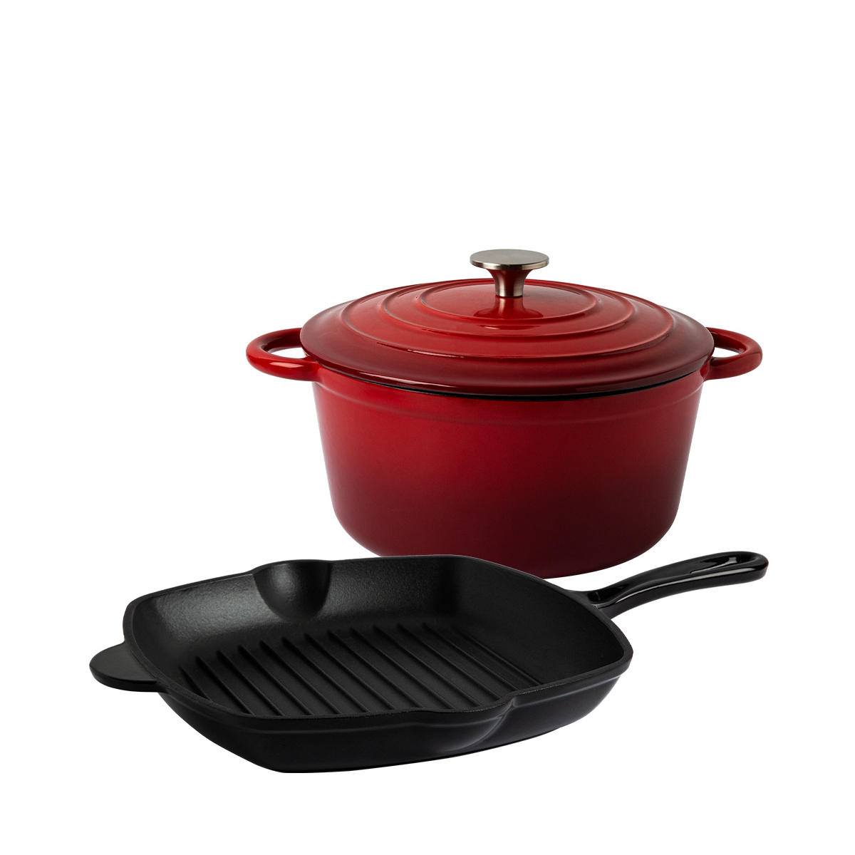 Set en fonte émaillée 2 pcs - Jupiter Lunasol