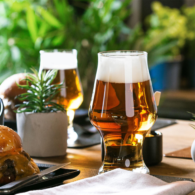 Verres à bière 500 ml lot de 4 - Univers Glas Lunasol
