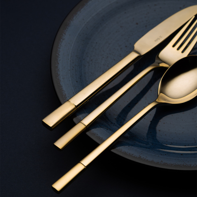 Set de couverts 24 pcs – Luxe doré