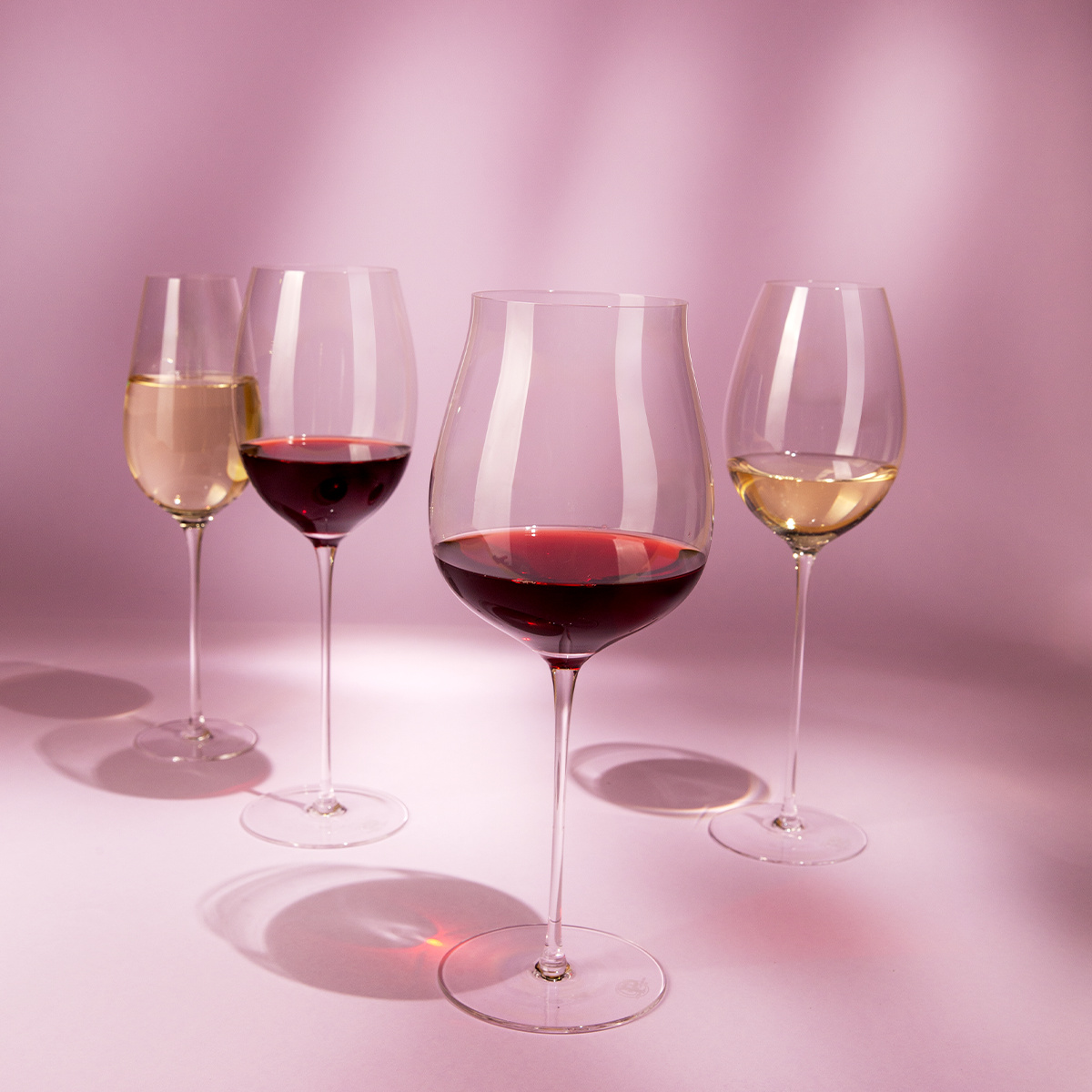 Verres à Cabernet / Alibernet 650 ml lot de 2 - FLOW Glas Platinum Line