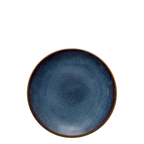 Assiette plate Coupe 22 cm – Gaya Elements Night Terra