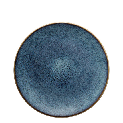 Assiette plate Coupe 28 cm - Gaya Elements Night Terra