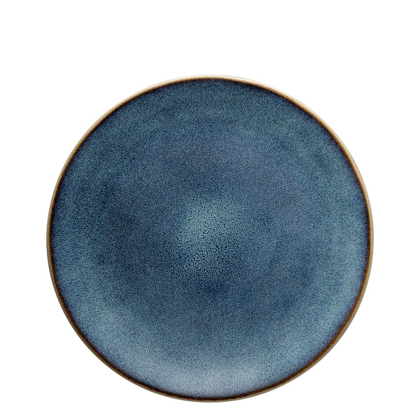 Assiette plate Coupe 28 cm - Gaya Elements Night Terra
