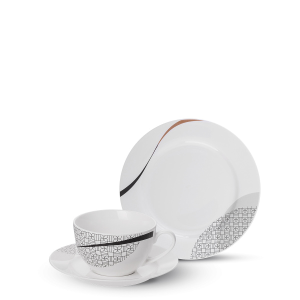 Set en porcelaine 18 pcs Bahia – Flow
