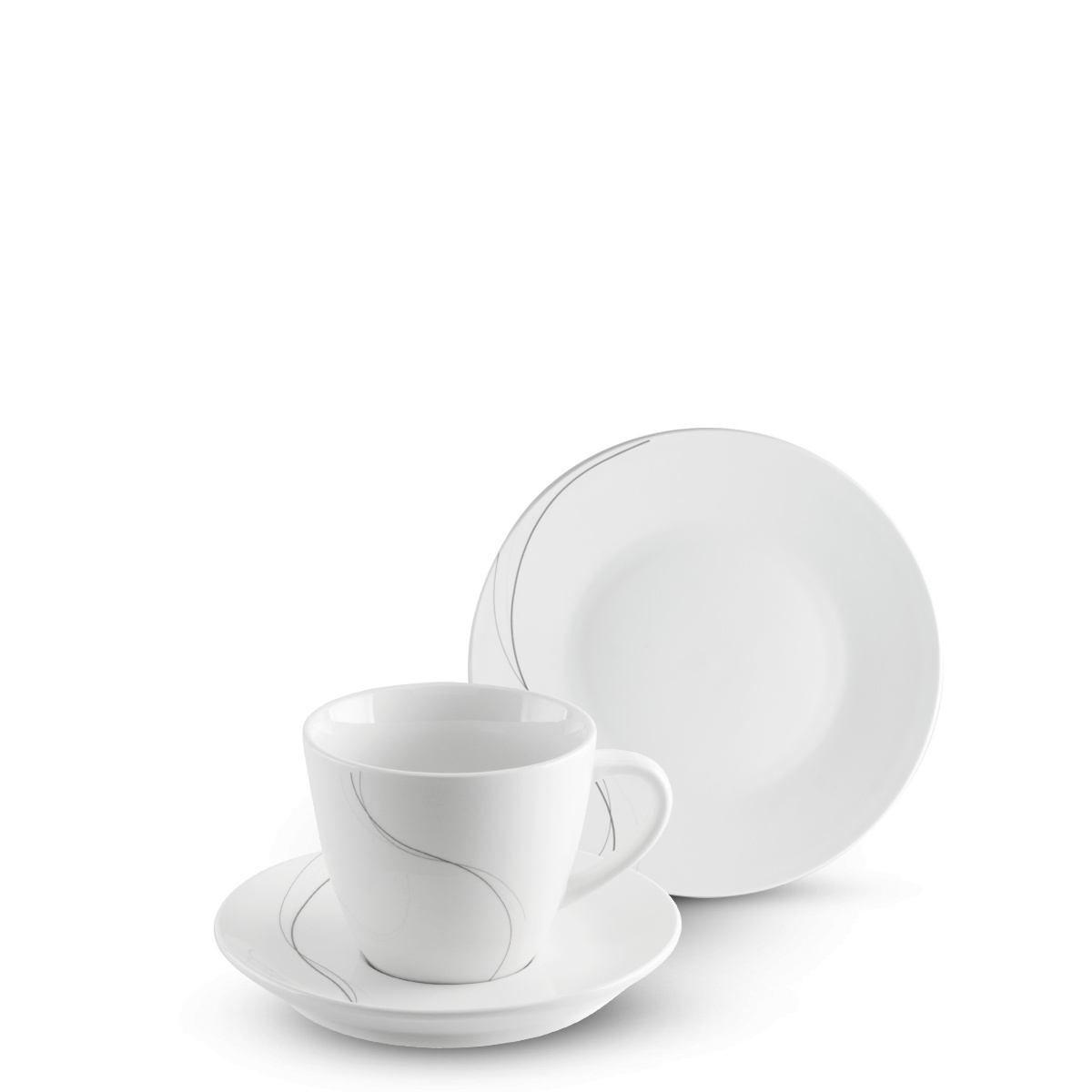 Set en porcelaine 18 pcs Waves – Flow