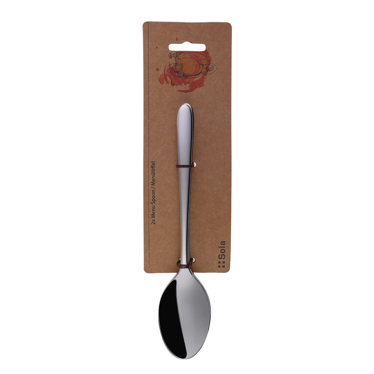 Set de 2 cuillères - Alpha Basic