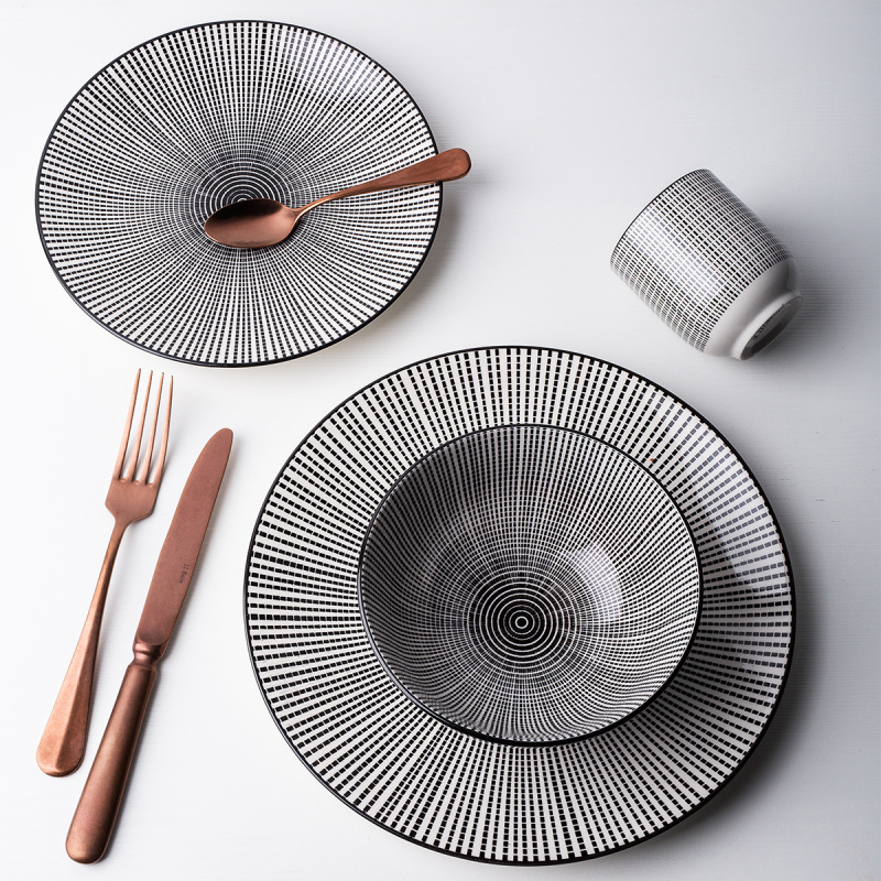 Service en porcelaine 24 pièces – Elements Asia Fire
