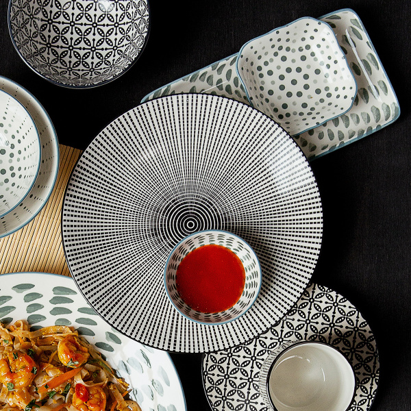 Service en porcelaine 24 pièces – Elements Asia Fire