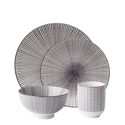 Service en porcelaine 24 pièces – Elements Asia Fire
