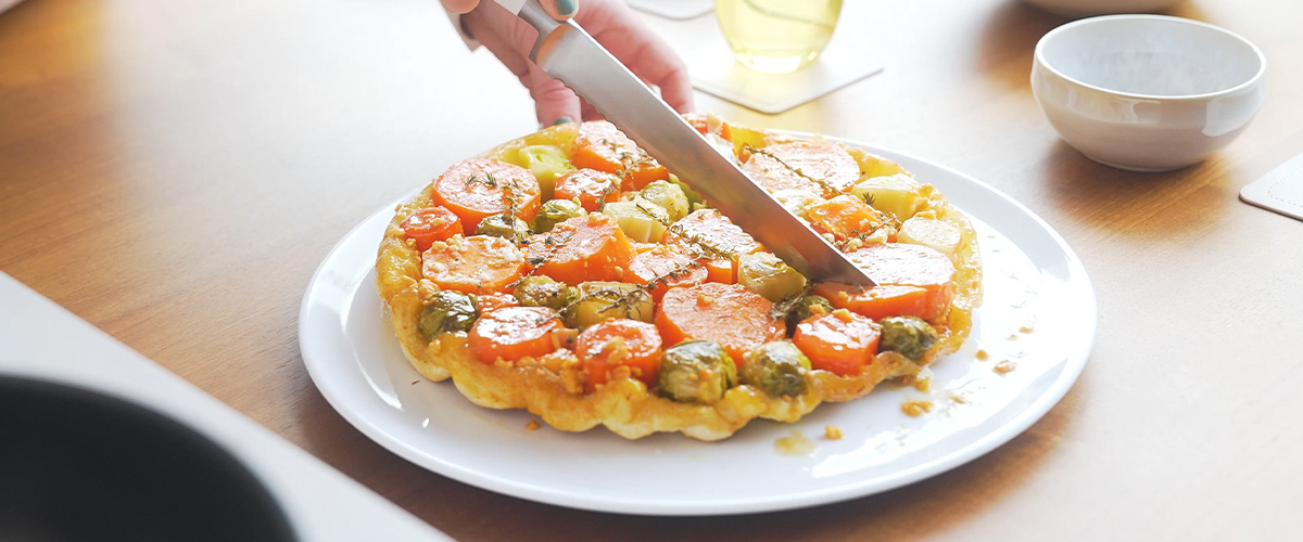 Tarte Tatin aux légumes