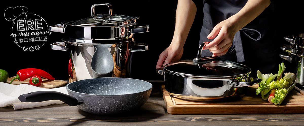 Les casseroles et poêles spécialisées Lunasol font passer la cuisine au niveau supérieur