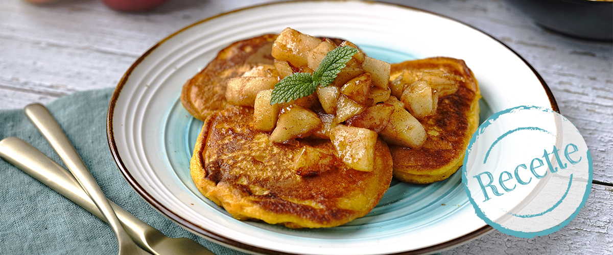 Crêpes à la citrouille