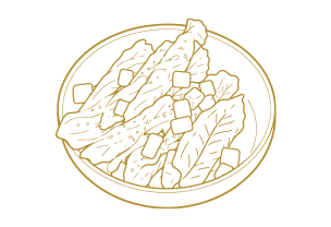 Illustration de salade César